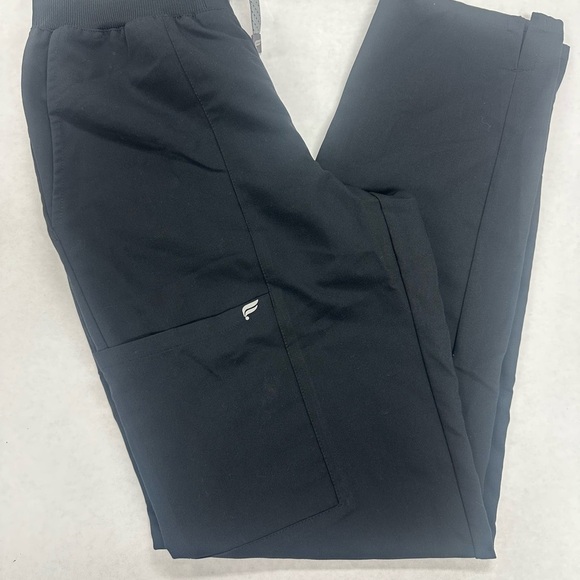 Fabletics Black Track Pants with Relaxed Fit - Picture 5 of 6